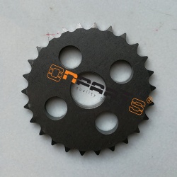 Sprocket camshaft