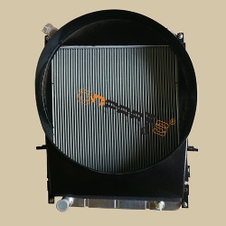 发动机冷却散热器带护风圈  FOTON-1069